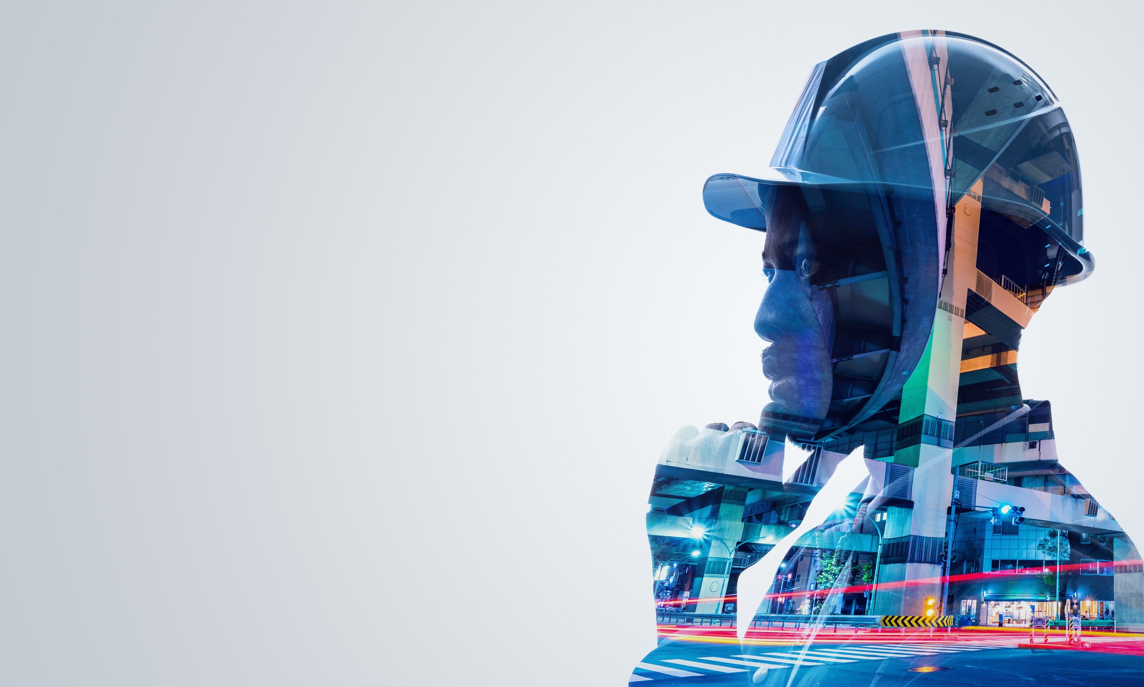 Industry and human resources concept. Industrial technology.